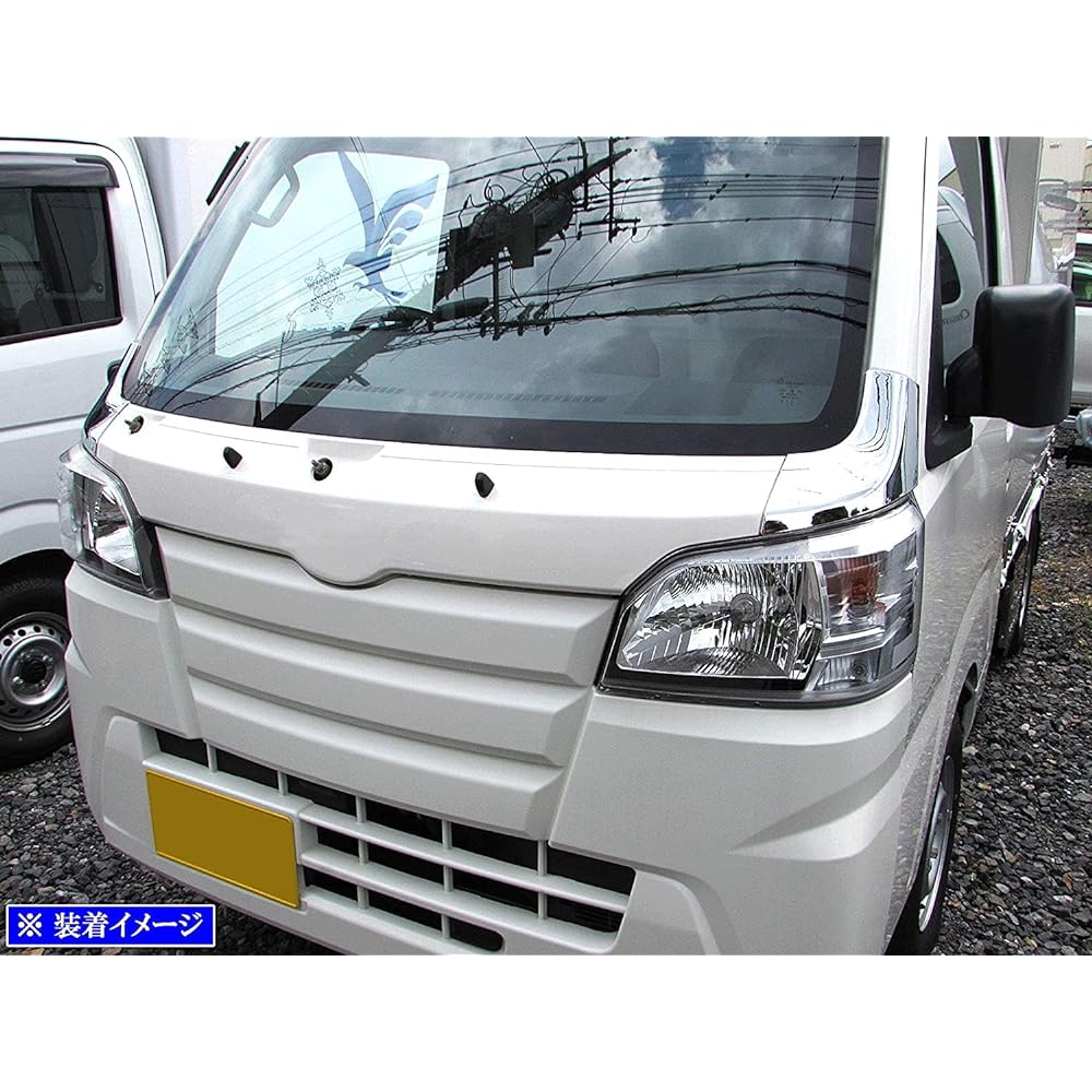 BRIGHTZ Hijet Truck Jumbo S500P S510P Plated Front Corner Panel Cover [COR-PAN-004] S500 S510 S 500 510 Hijet Truck Jumbo