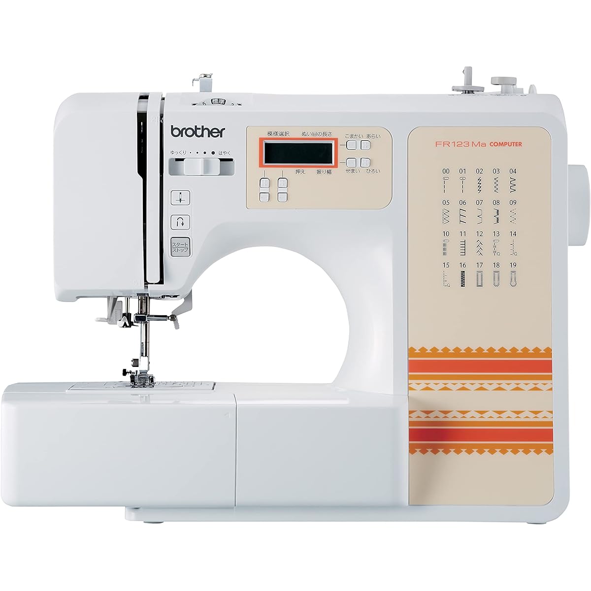 Brother sewing machine computer sewing machine Mandarin FR123MA