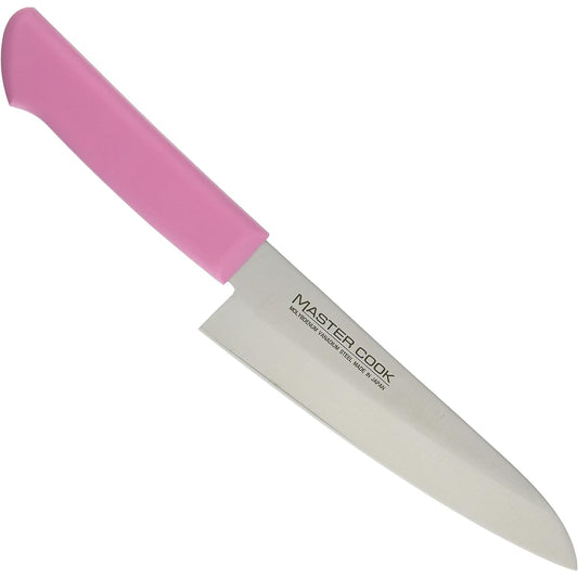 Kataoka Seisakusho Mastercock Antibacterial Color Knife Western Blade Pink MCDK-180 Blade: Molybdenum Vanadium Steel Japan AMSE518PI