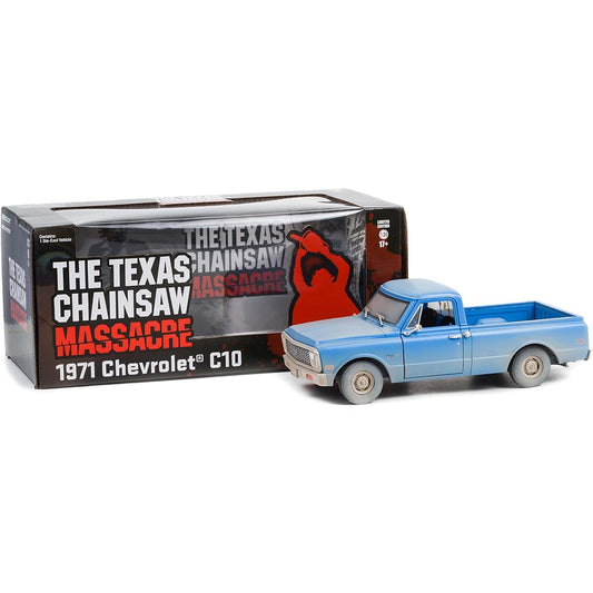 Greenlight Greenlight 1/24 1971 Chevrolet C-10 "Devil's Sacrifice Texas Chainsaw (1974)" Mini Car