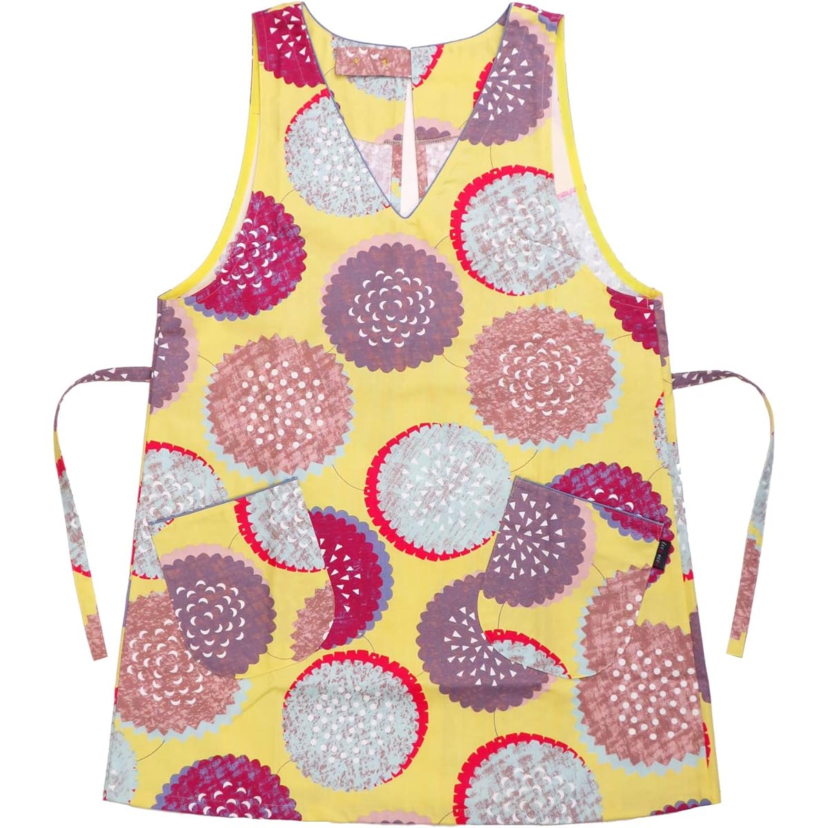[isso ecco] Isso Ecco Apron Dress Cookie Flower Free Size Made in Japan