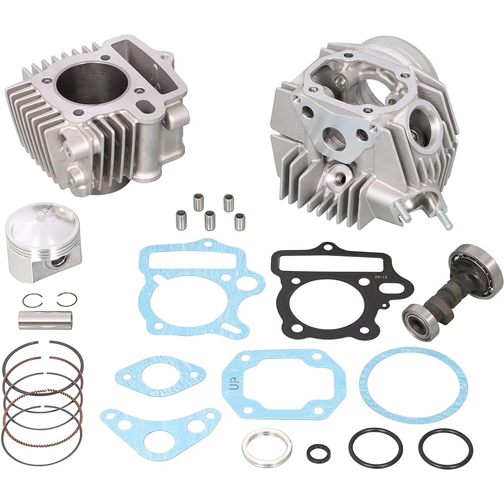 KITACO NEW STD Bore Up Kit 88cc Aluminum Cast Iron Sleeve Cylinder with Cam Monkey Gorilla Ducks (12V) Jazz Magna 50 Super Cub 50 etc. 214-1083112
