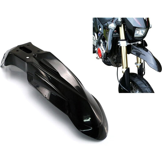 Black Universal Super Moto Moto Cross Autofender/Mad Guard