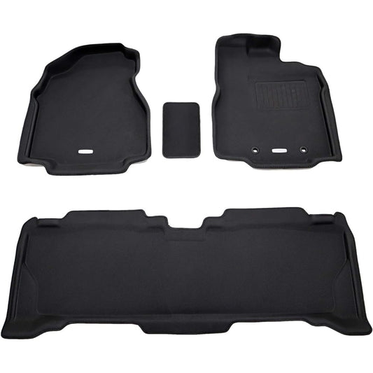 Clazzio Floor Mat 3D Type Set for 1 Tank/Roomy/Tall/Justy M900/M910 H28(2016)/11~ NEW Rubber Type Black ET-1160 [5EETB1160K]