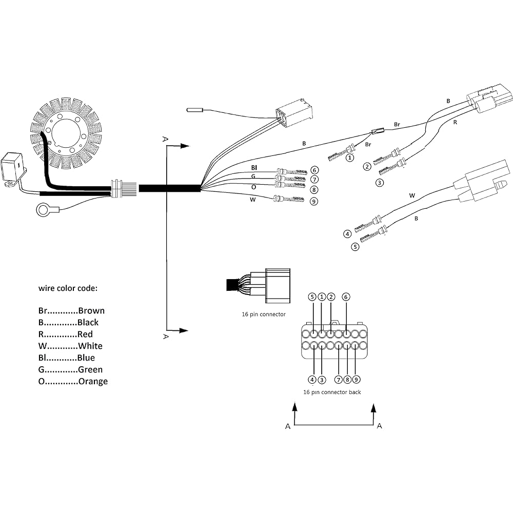 Caltric Stator Polaris Sportsman 700 CARB 2004-2006 Magneto 18