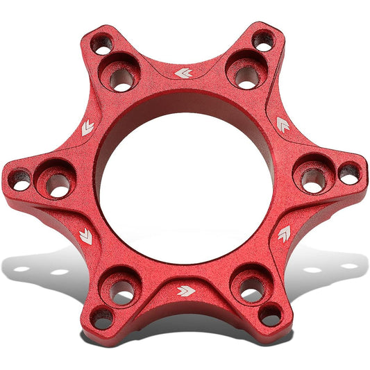 NRG Innovations SRK-LOTH-RD Game Steering Wheel Hub Adapter Logitech G923 G920 G27 6 x 70mm Bolt Pattern