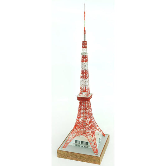 Cobaanii mokei workshop Kobaani model workshop 1/1000 1967 Tokyo Tower paper assembly kit SP-001