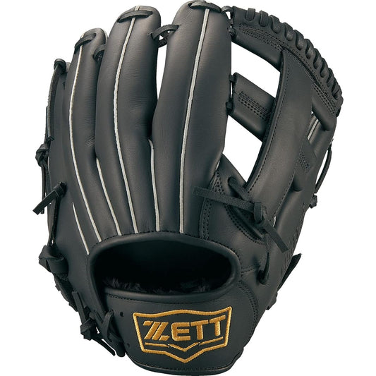 ZETT Soft Baseball Glove (Glove) Litex All-Round For Right Throw/Left Throw Black (1900) Size: 3/5