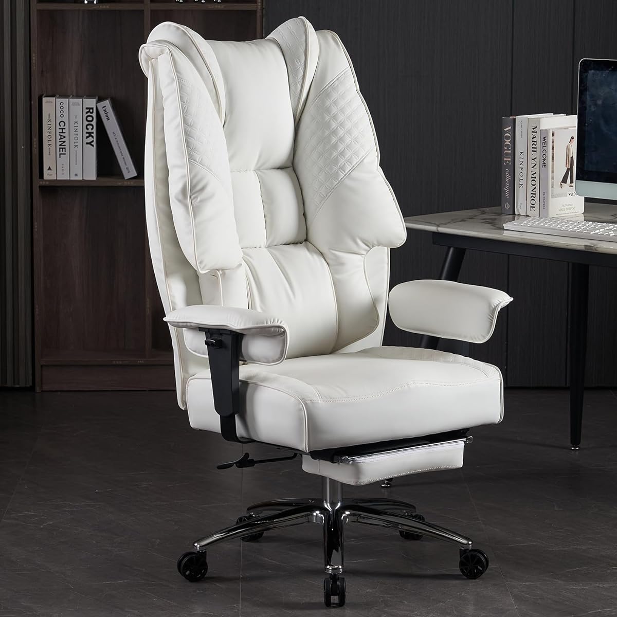 SKYE Gaming Chair Desk Chair Office Chair Chair (Dark Blue)