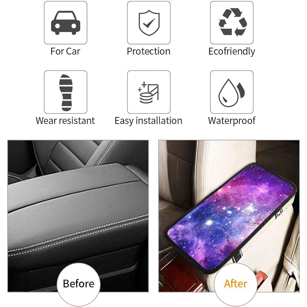 MSGUIDE Center Console Arm Rest Cover Pad