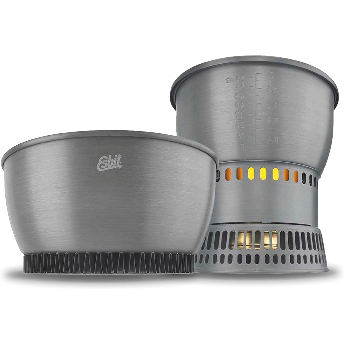 Esbit Aluminum Cook Set with Alcohol Burner ESCS2350WN