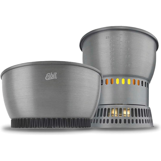 Esbit Aluminum Cook Set with Alcohol Burner ESCS2350WN