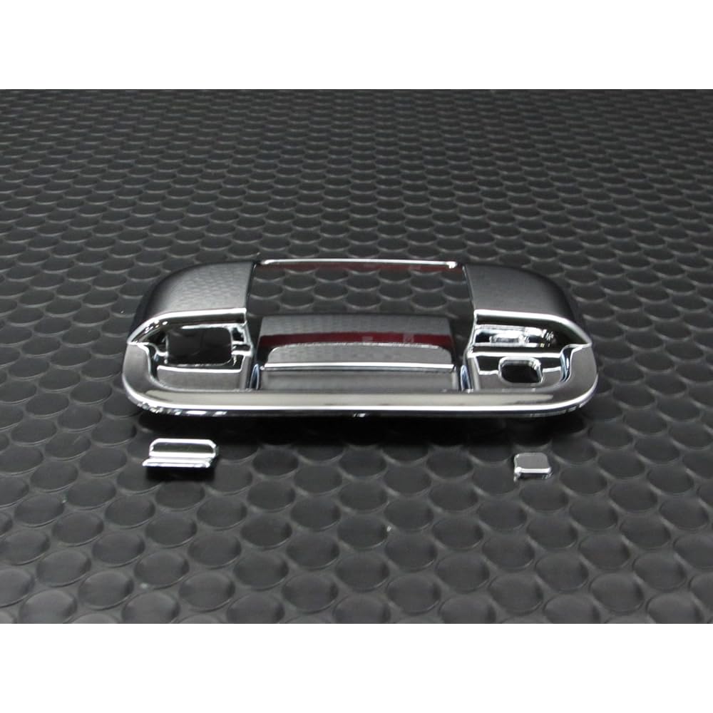 BRIGHTZ Hustler MR31S MR41S Plated Door Handle Cover Rear Hatch Knob Plate Set D Type [REA-DHC-010] Hustler MR MR31 31 15517