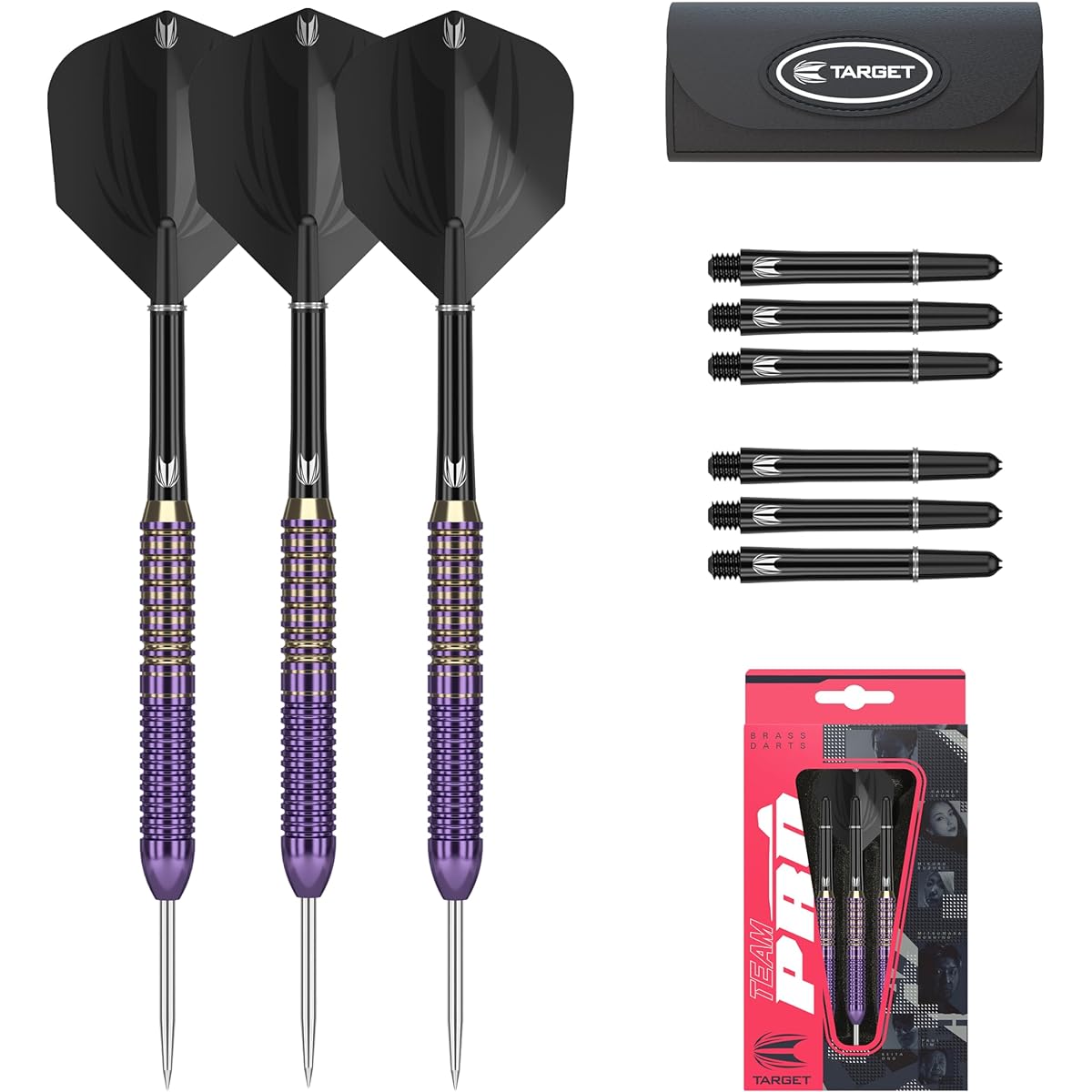 TEAM PRO KEITA ONO BRASS 19G STEEL (brass darts, with special case)