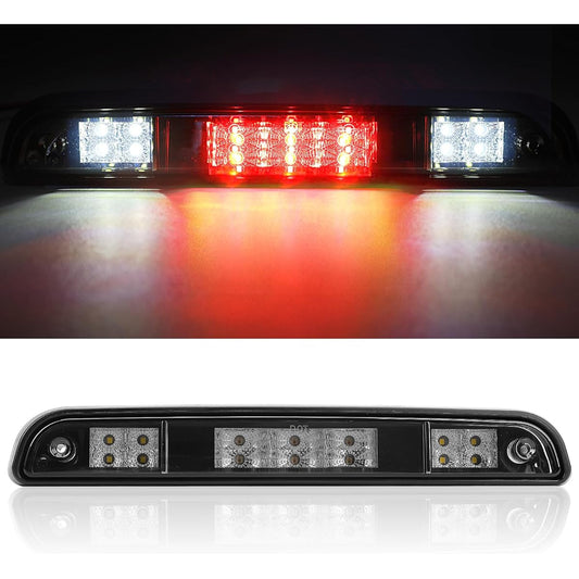 3rd Third Brake Light 1992 1993 1994 1995 1996 1996 1997 Ford F150 F250 F350 BRONCO Waterproof High Mount Stop Light Smoke Lens Tail Brake Light Cargo Lump Gasket