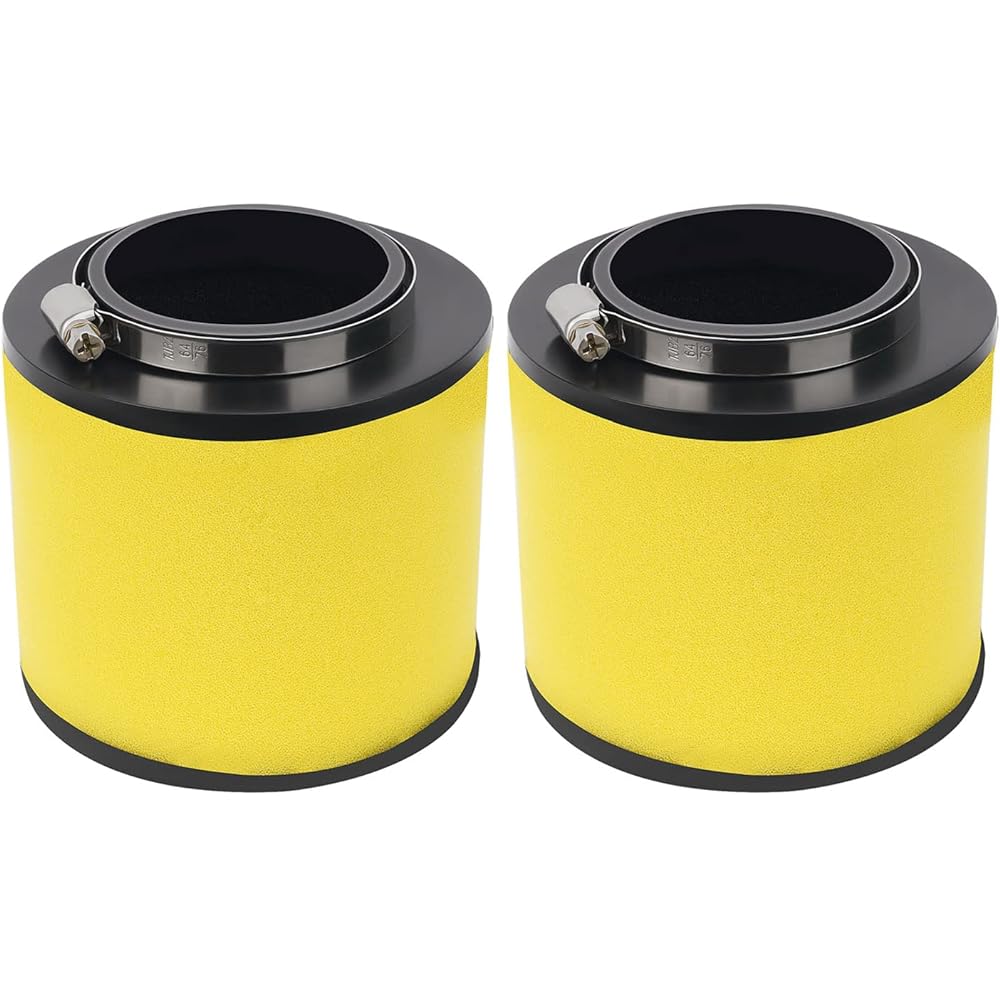 XULONG ATV Air Filter Element Cleaner Replacement Honda Foreman 400 450 TRX400FW TRX450S TRX450ES TRX450FE TRX450FM Replacement 17254-HC5-900 (2 pieces)