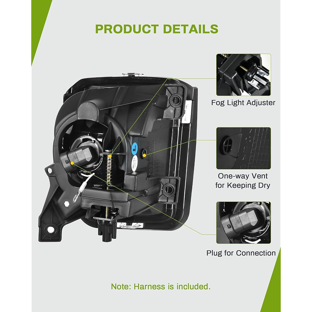 Autosaver88 Fog LGIHTS 2013-2018 RAM 1500 2019-2020 RAM 1500 Classic