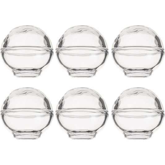 Toyo Sasaki Glass Small Bowl Approx. φ5.2 x 5.1cm Flower Decoration Container Amuse Bowl Polka Dots (Lid and Body) TS44006 6 pieces