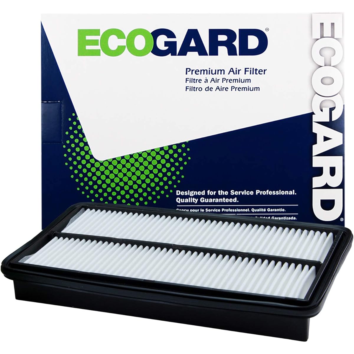 ECOGARD XA5651 Premium Engine Air Filter Acura MDX 3.7L 2007-2009 | Honda Odyssey 3.5L 2005-2010 PILOT 3.5L 2009-2015