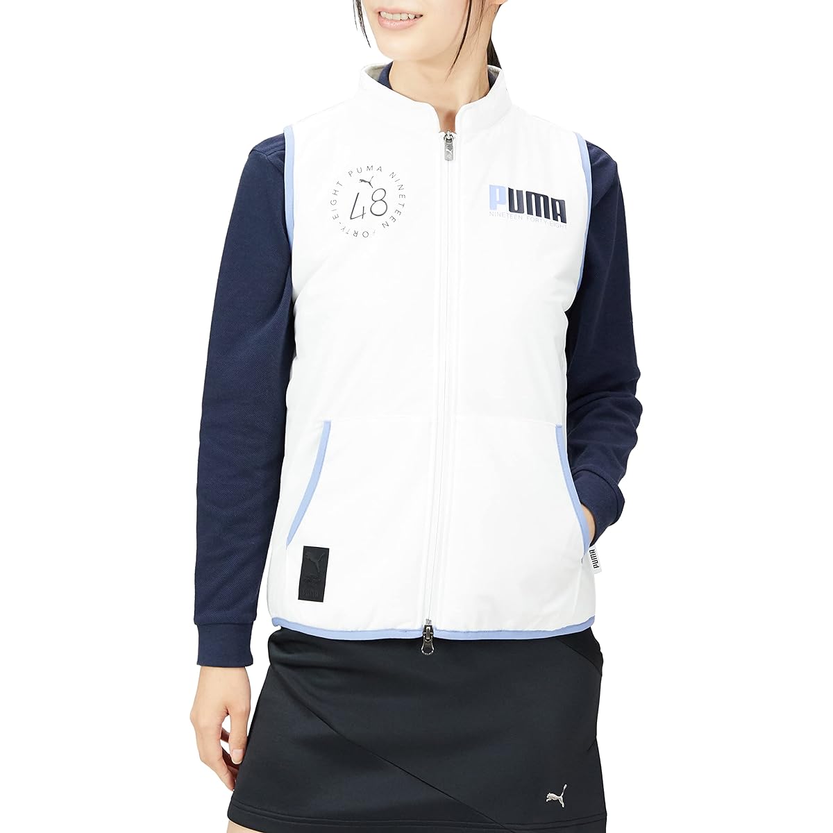 [PUMA] Outer Golf W Hyper Stretch Hassui Nakawata FZ Vest Women's