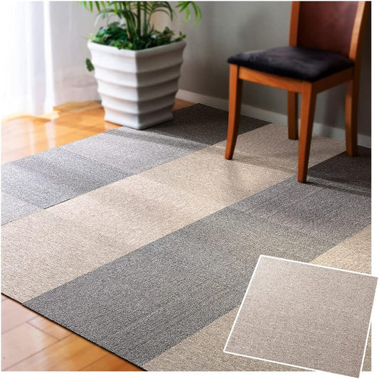 [Set of 20] Iris Plaza Tile Carpet Beige 50 x 50cm TKP-PP50