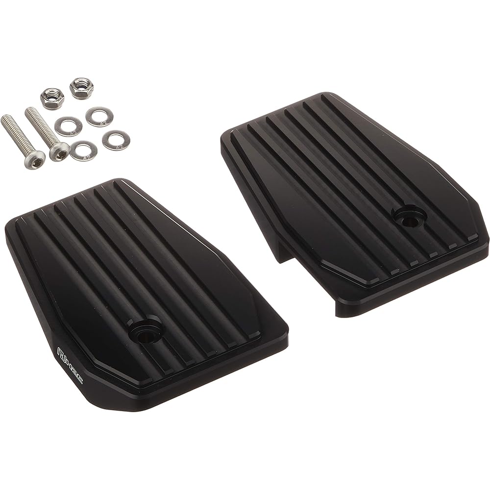 H2C Floorboard Kit Aluminum Black Rebel250/Rebel500(17) APMKGAH50600TA