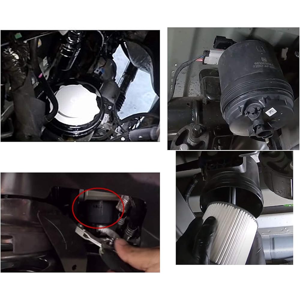 IFJF 68436631AA and 68157291AA fuel filter 5083285AA Oil filter replacement 2019-2020 RAM 2500 3500 5500 6.7L Diesel engine precision elementary fuel or air flow is ensured sufficient flow of air