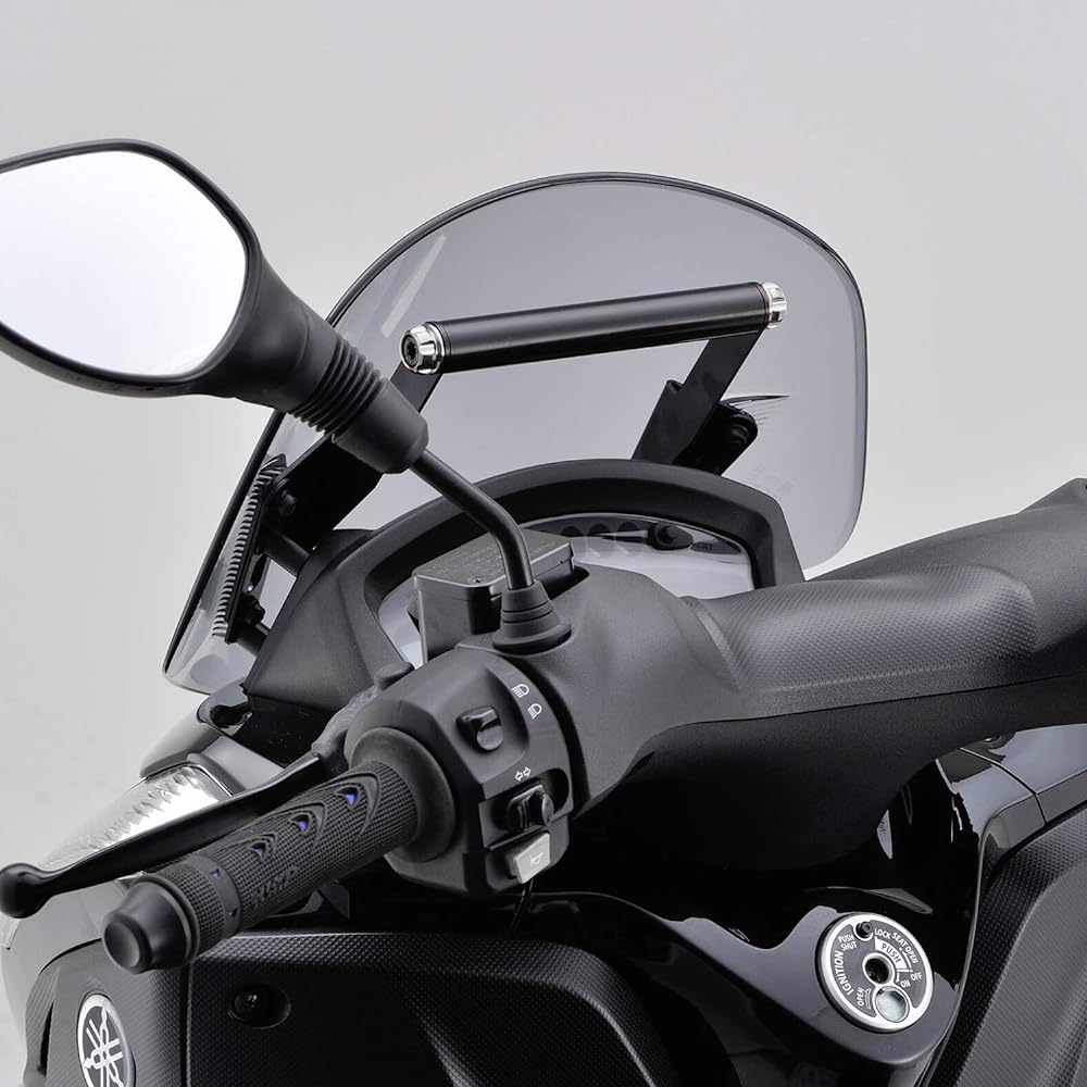 Daytona Motorcycle Screen Clamp Bar Tricity 125/155 Screen Mount Bar Holder Ash Silver 16799