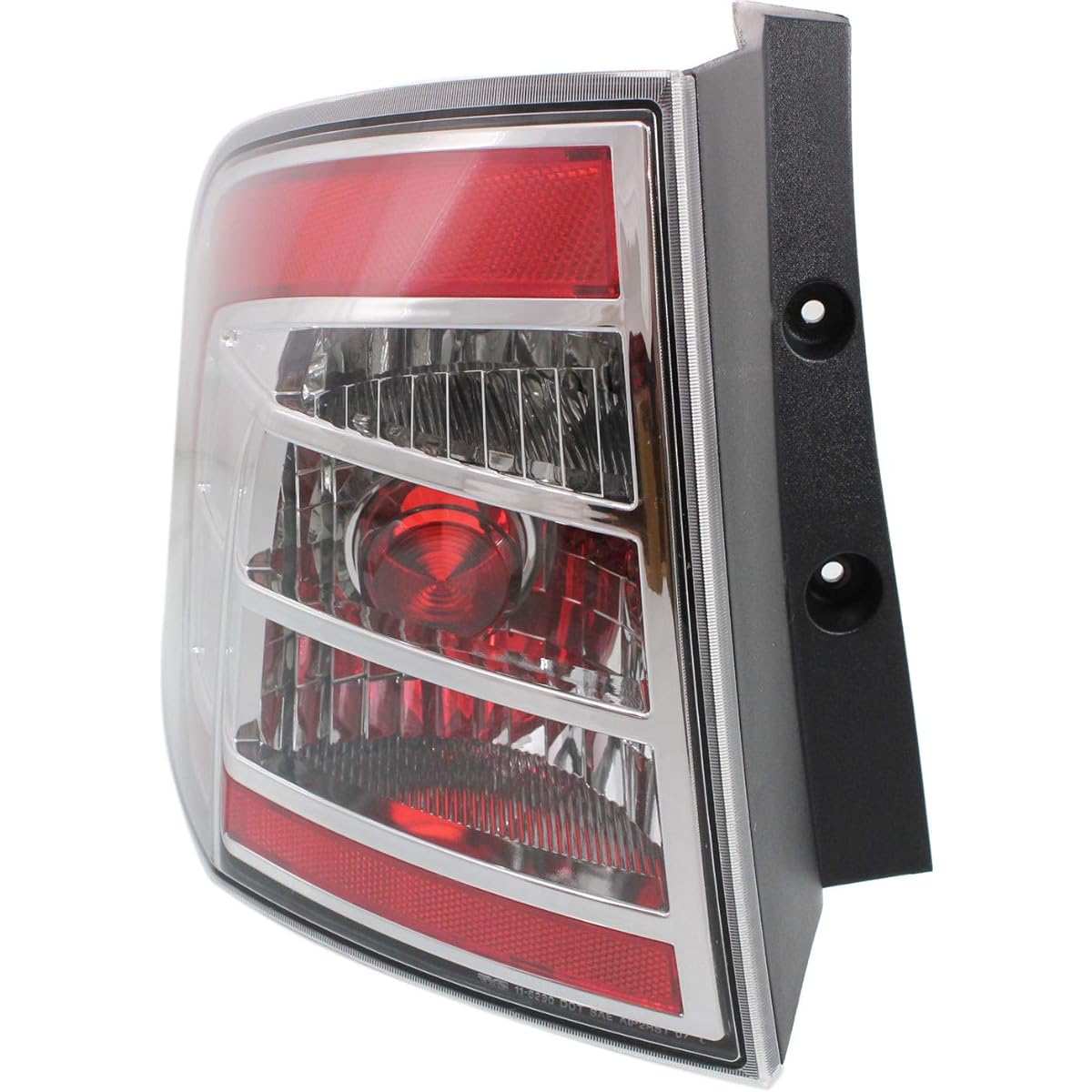 Evan-fischer tail light assembly 2007-2010 FORD edge corresponds to the driver's seat side