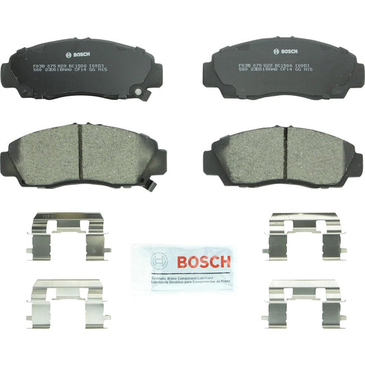 BOSCH BC1506 QUIETCAST Premium Ceramic Disc Brake Pad Set 2012-2014 ACURA TSX 2011-2012 HONDA ACCORD Front