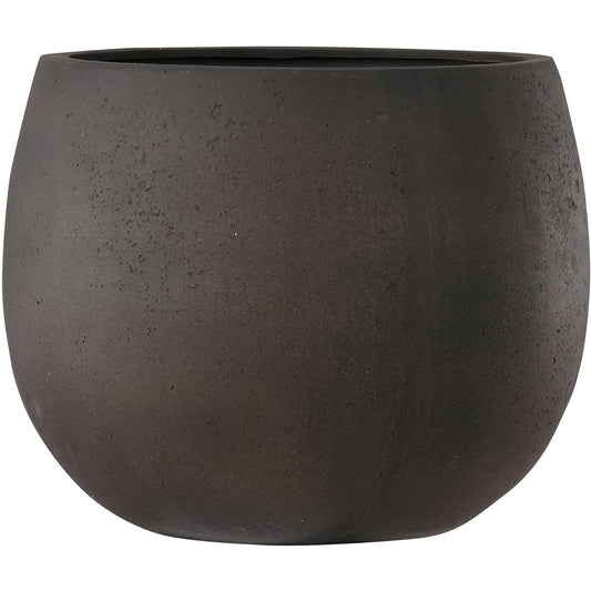 Green Pot Terranias Low Balloon Antique Brown 42cm EB-TL4234AB
