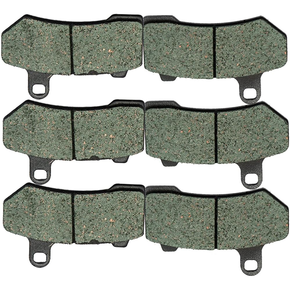 Foreverun Motor Front and Rear Brake Pads for Harley-Davidson FLHTCU Ultra Classic Electra Glide 2008-2017