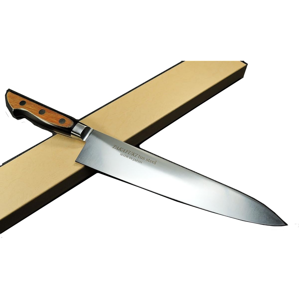Takayuki Sakai Standard Knife (Wood Grain Handle) TUS Gyuto 240mm 16613