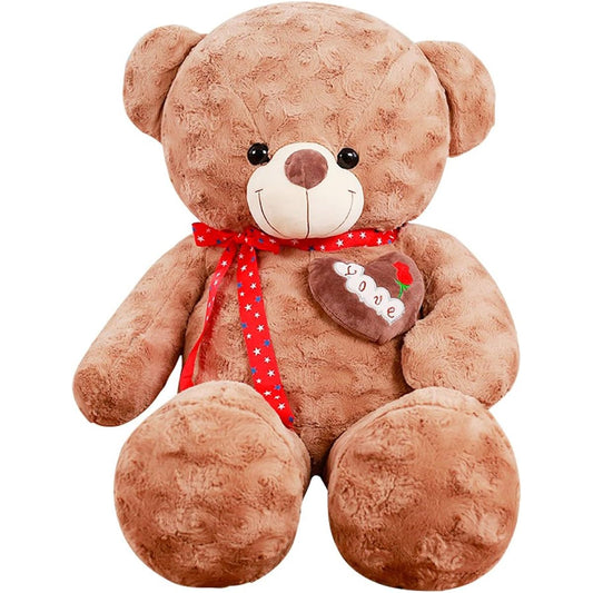 Bear stuffed animal large 100cm