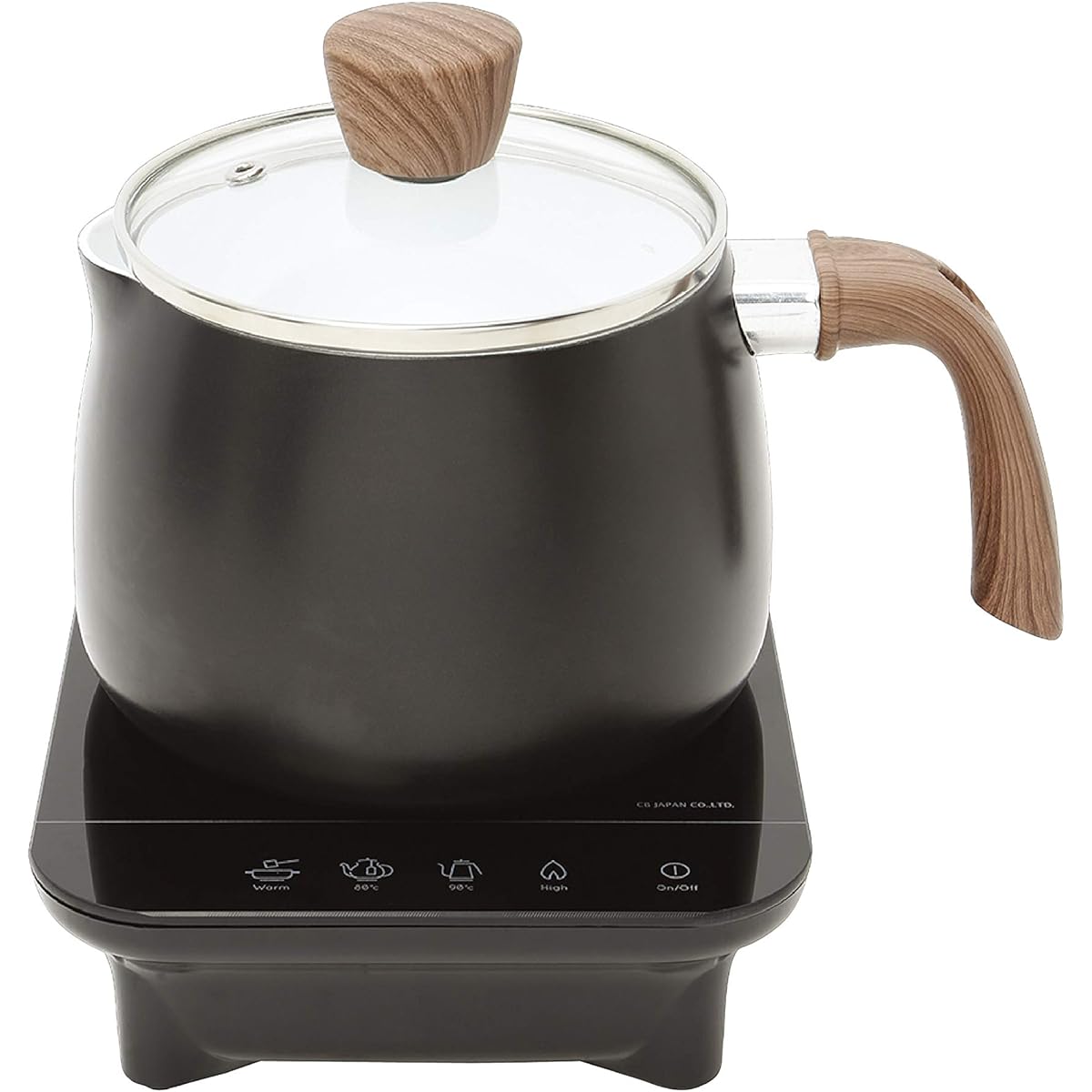 CB Japan IH Cooking Heater Black 500W Tabletop Pot Kettle comtool