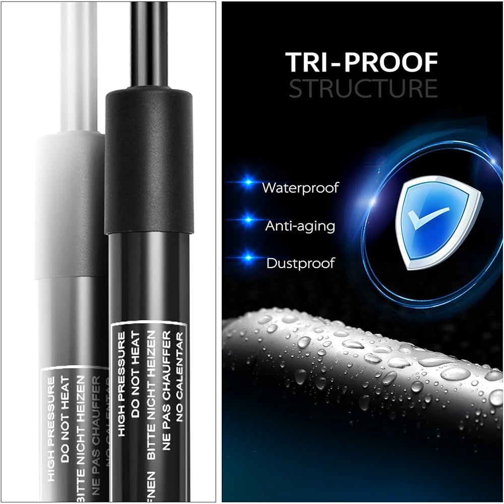 Tail Gate Trunk Lift Support Gas Strut 2 Set Dodge Charger 2006-2014 Stratus Chrysler SEBRING 300