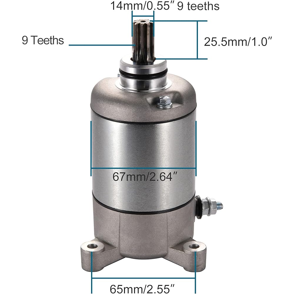Goofit Starter Motor KAZUMA JAGUAR 500 500CC For motorcycle ATV UTV scooter