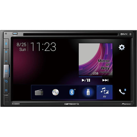 Pioneer Display Audio FH-6500DVD 6.8 inch 2DIN CD DVD USB Bluetooth iPod iPhone AUX DSP Carrozzeria