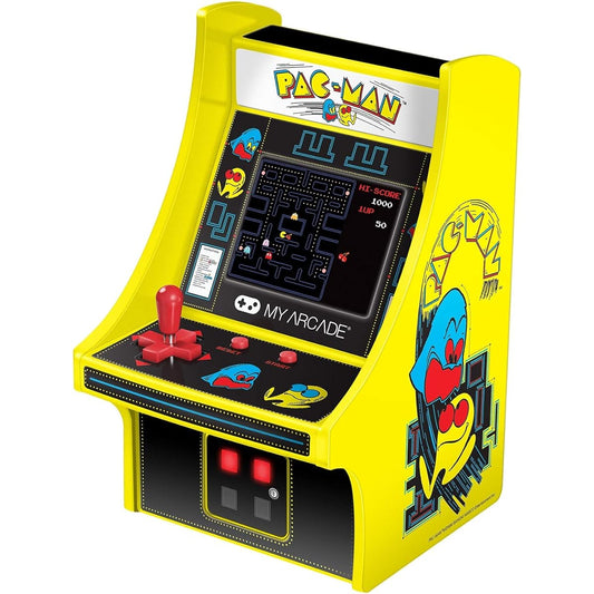 MyArcade 6.75 inch Retro Pacman Mini Game Yellow & Black DGUNL-3220