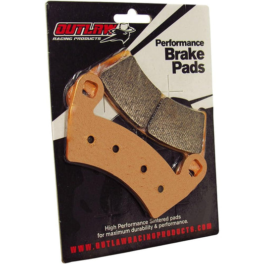Outlaw Racing Front or rear sintered brake pad