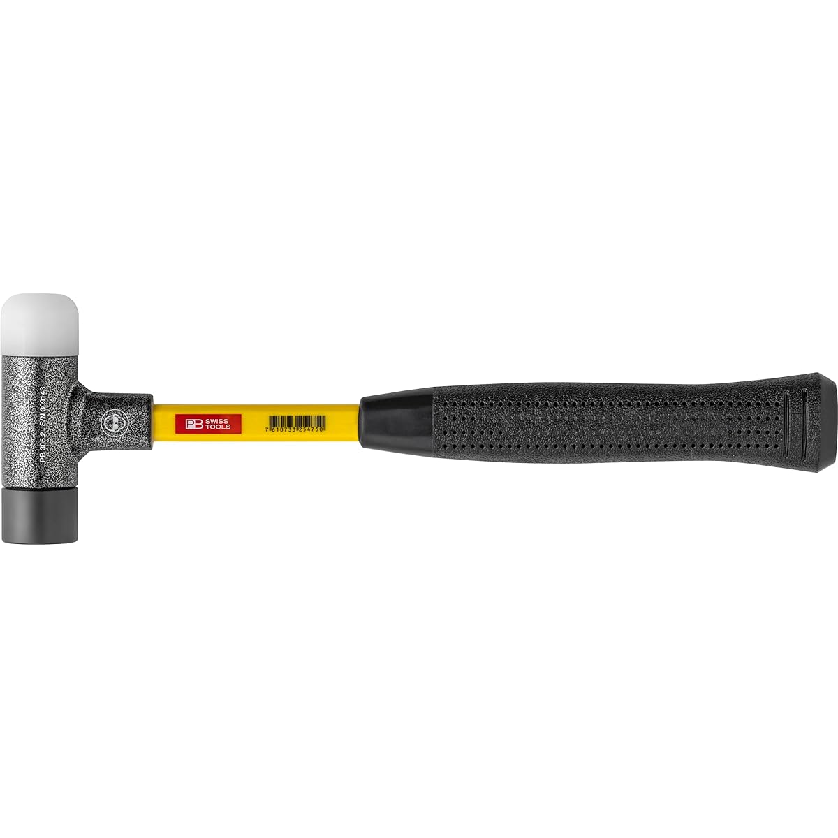 PB Swiss Tools 305-2 Recoilless combination hammer (glass fiber handle) Recoilless hammer 305-2 Head Φ 27mm