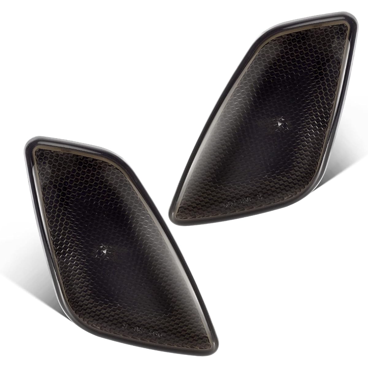 PARTSAM Amber LED Front Fender Marker Light Lamp Acembred Lens WRANGLER TJ 1997-2006 Winker Parking Light Lamp Left+Right 55155629ac 5155628ac (2 packs for 2 pieces)