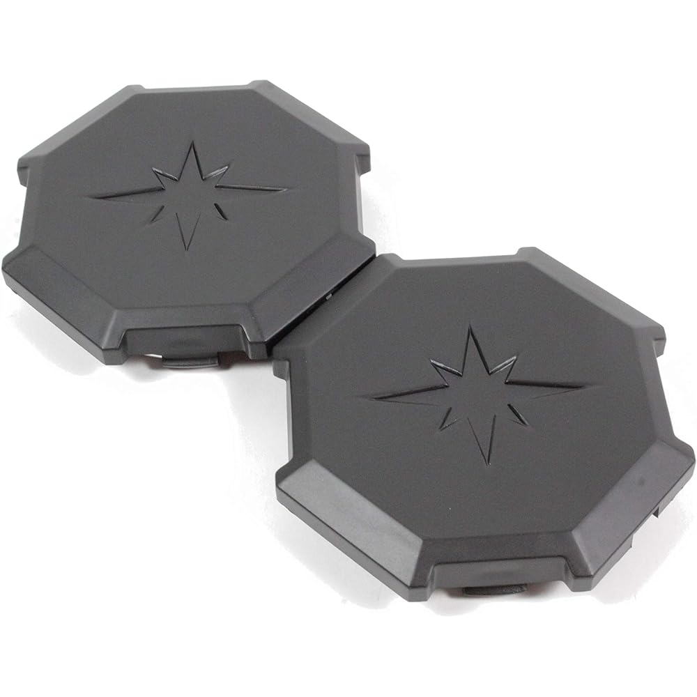 POLARIS 2017-2018 Sportsman 850 1000 XP Wheel Hub Cap Pair Mat Black 1521999-458