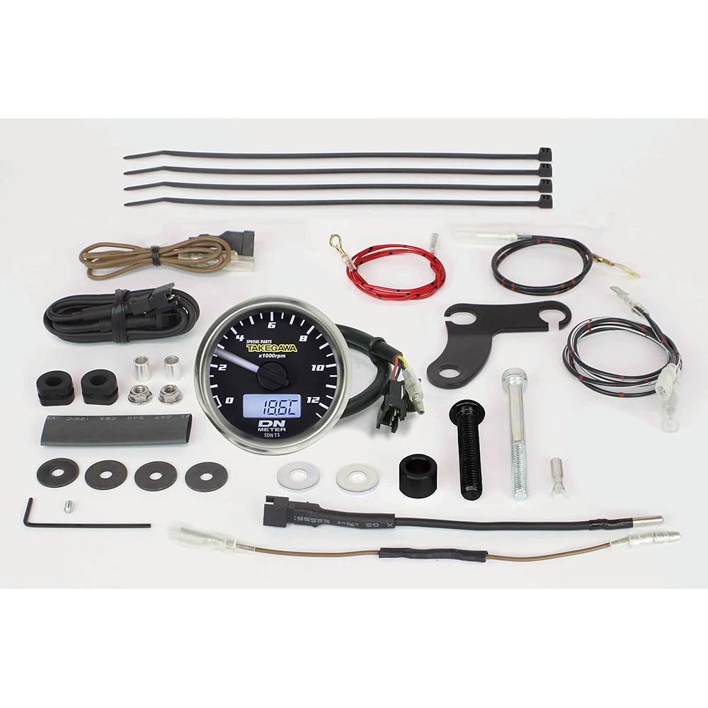 Special parts TAKEGAWA φ48 small DN tachometer 12500RPM Rebel 250 (MC49)/500 (PC60) 05-05-0119