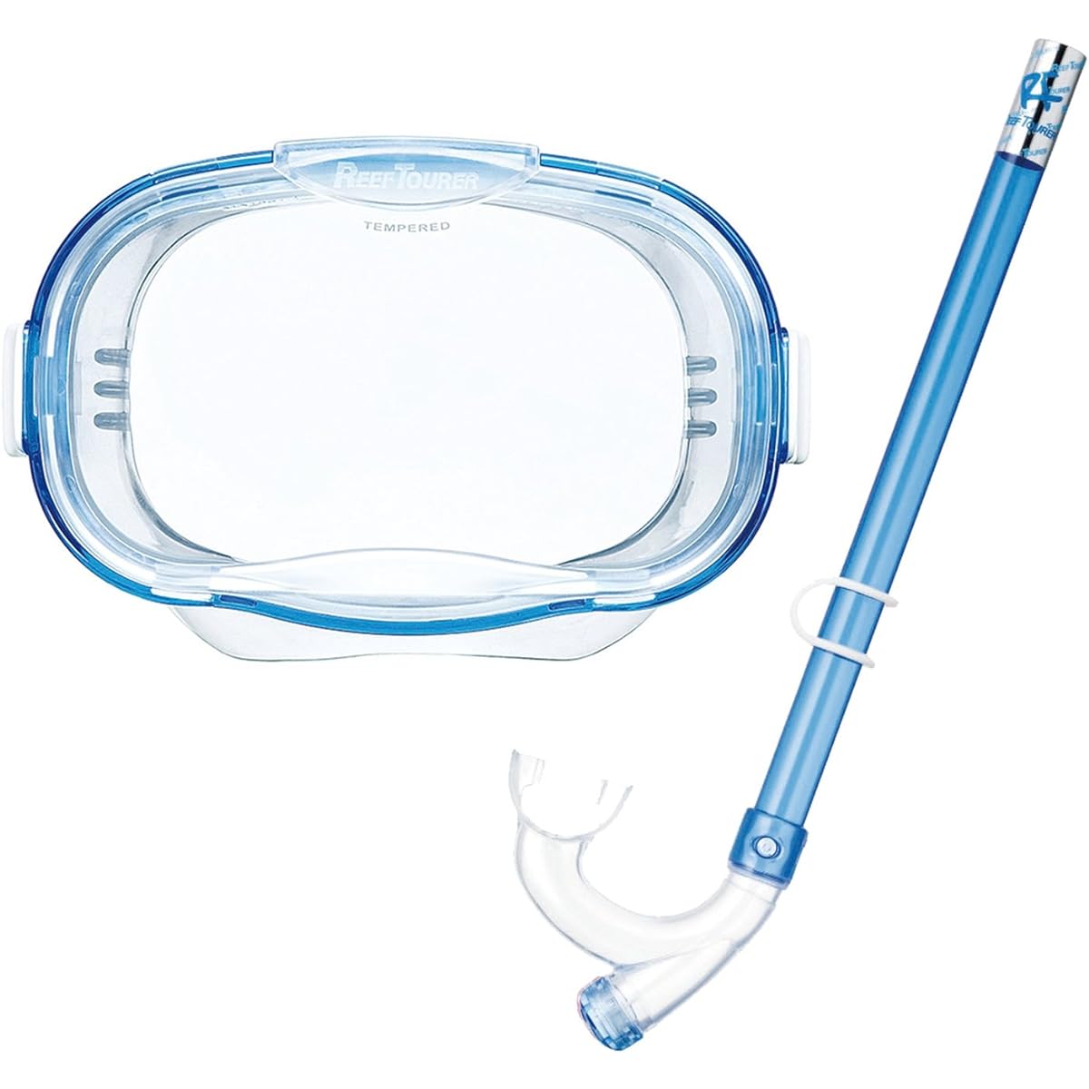 REEF TOURER Snorkeling Snorkel Mask Snorkel for Children 2-Piece Set RC9202