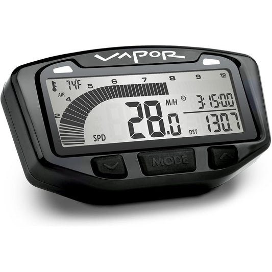 Trail Tech 752-110 Black Vapor Digital Speedometer Tachometer Gauge Kit 2000-2017 KTM Husqvarna Hasaberg