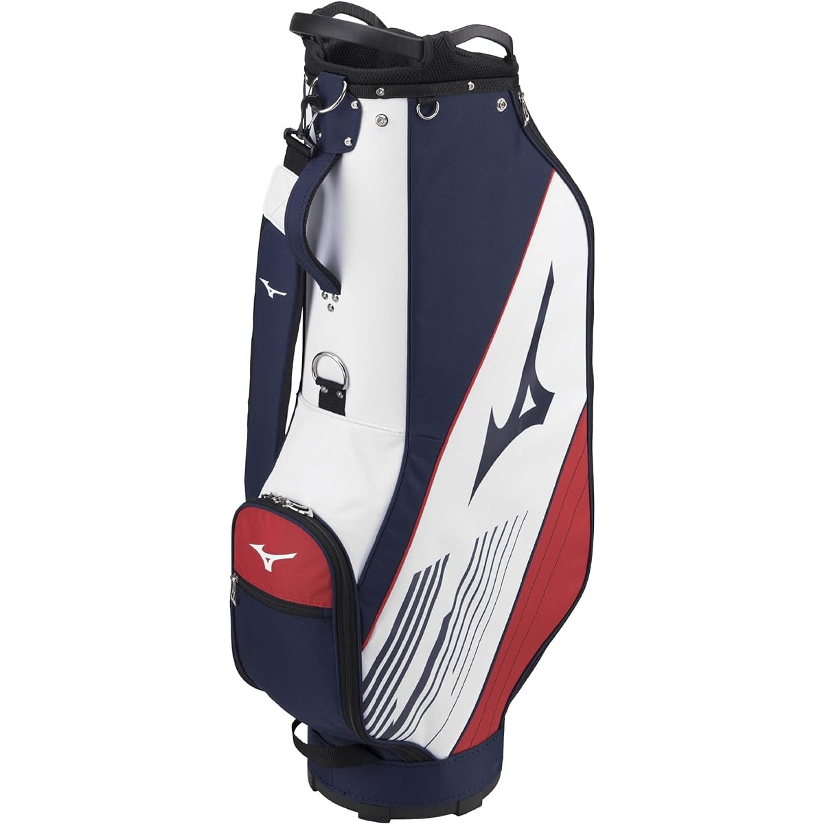 MIZUNO Golf Caddy Bag NX.2 Men's Weight/approx. 2.2kg (lightweight) Size/9.0 type (73cm) Club length compatible/47 inches Mouth frame/5 divisions 5LJC2322