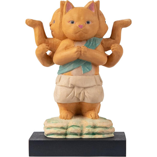 Cat Buddha Asura Buddha Shop Sakai Prototype Supervision_Buddha Statue Amulet Main Image Lucky Cat Maneki Cat Ornament (NB Ashura