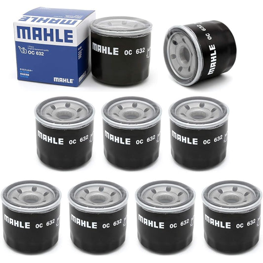 MAHLE Oil Filter for Domestic Cars OC632 [Set of 10] for Mazda/Mitsubishi/Nissan/Subaru Vehicles