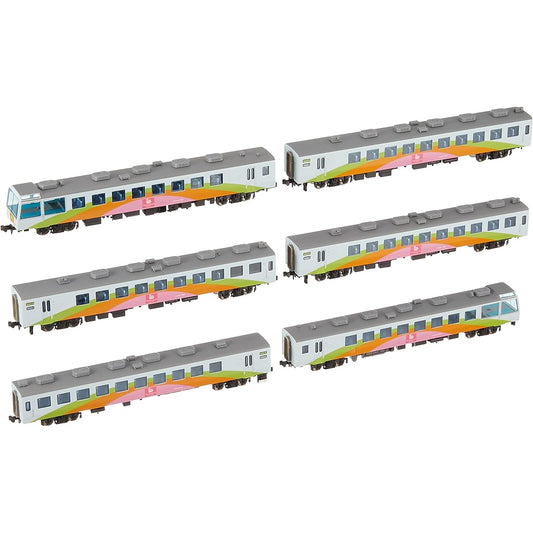 Micro Ace N Gauge 12 Series Yuyu Salon Okayama Late Year 6 Car Set A1121 Railway Model Passenger Car White